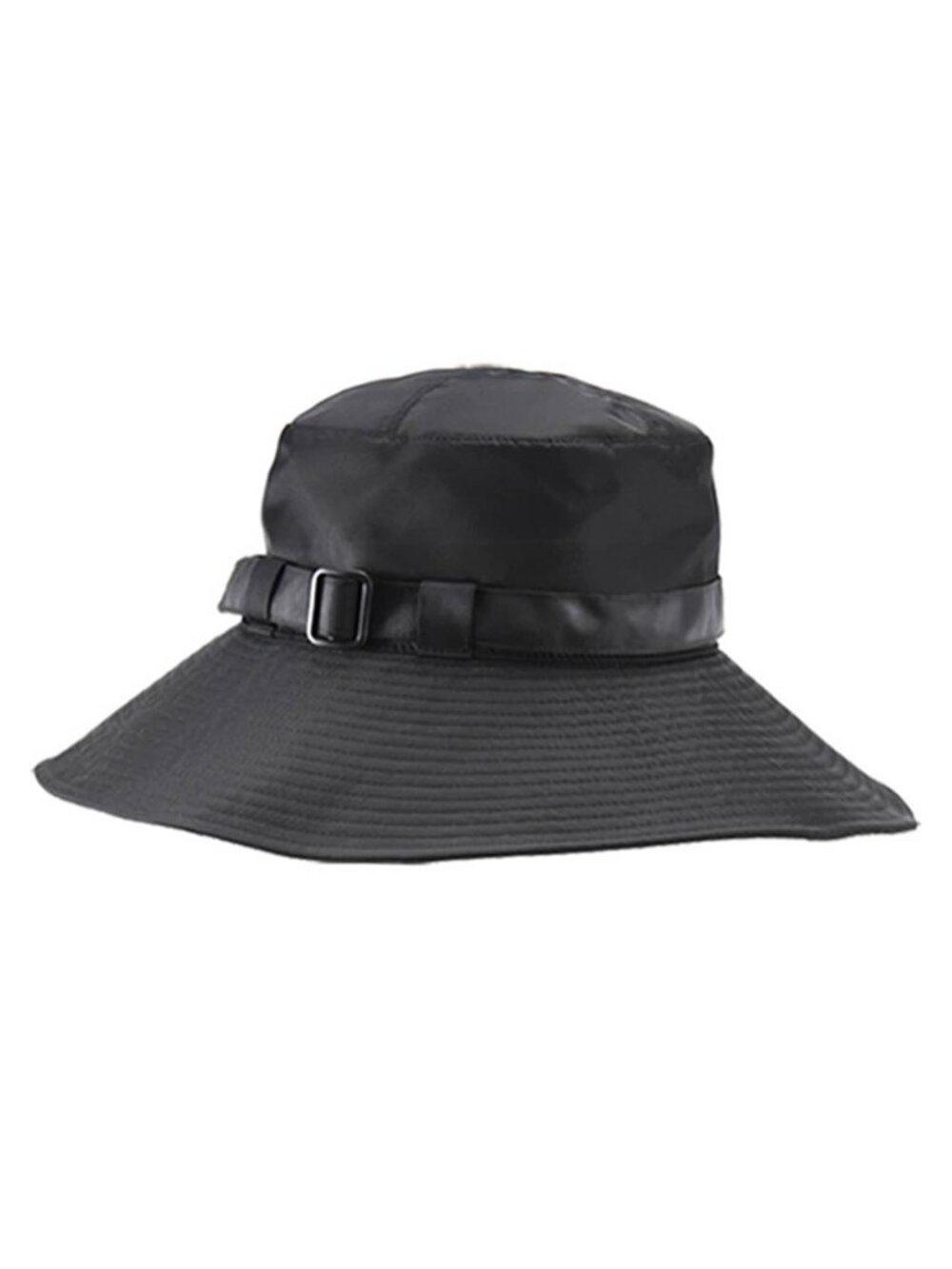 ERIC JAVITS Black Kaya Packable Rain Hat